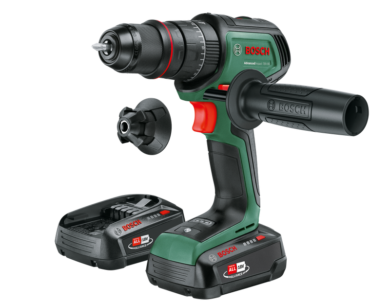 Bosch AdvancedImpact 18V-80 Quicksnap 2x2,5Ah