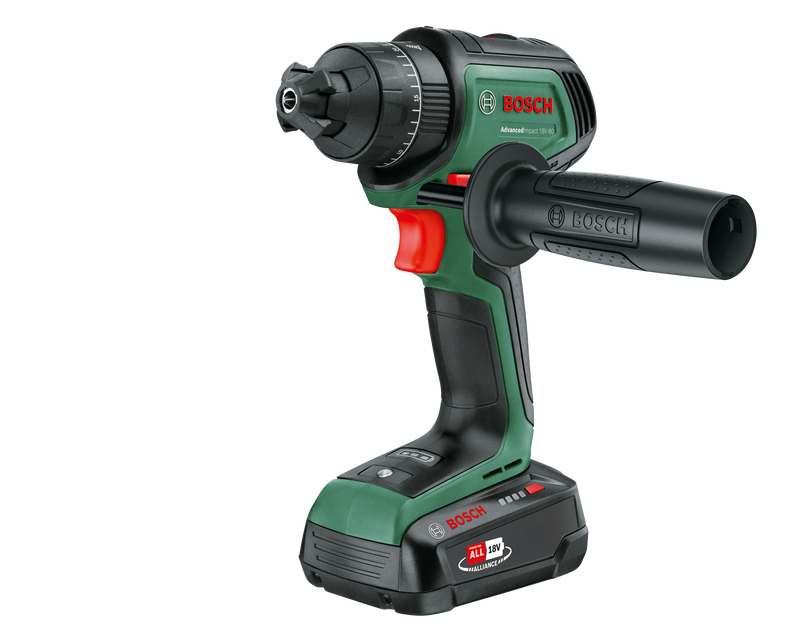 Bosch AdvancedImpact 18V-80 Quicksnap 2+4Ah