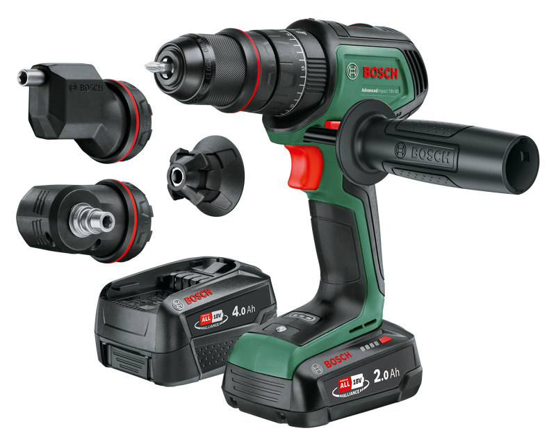 Bosch AdvancedImpact 18V-80 Quicksnap 2+4Ah