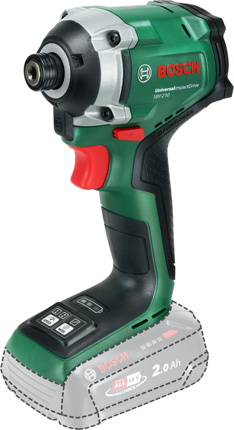 Aparafusadora de impacto Bosch Brico (UID 18V-210)