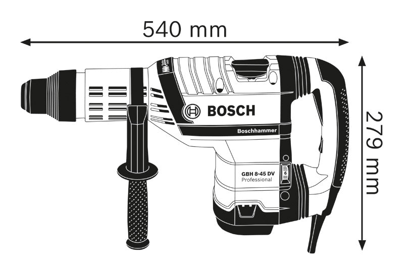 Bosch GBH 8-45 DV Profesional