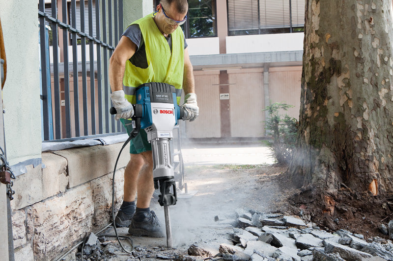 Martelo Demolidor Profissional Bosch GSH 27 VC - 62J 2000W