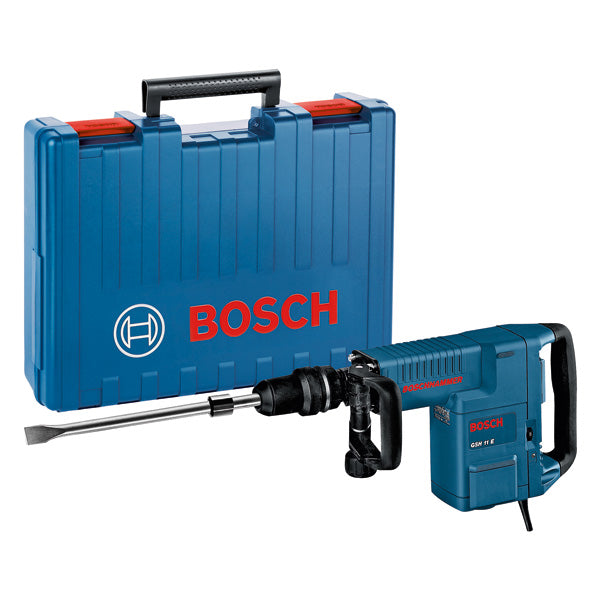 Martelo Demolidor Bosch GSH 11 E + Kit de Demolição