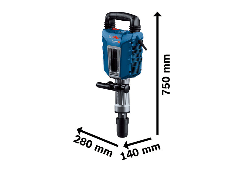 Martelo Demolidor Profissional Bosch GSH 14 C - 28J 1750W