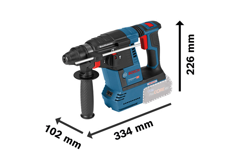Bosch Cordless Hammer Drill GBH P 18V-26 (L)
