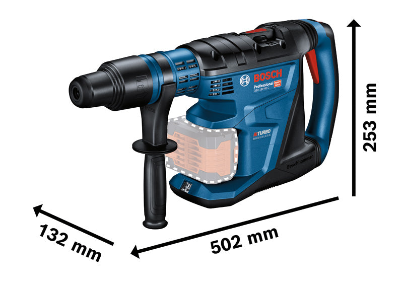 Berbequim de impacto sem fio Bosch GBH 18V-40 C