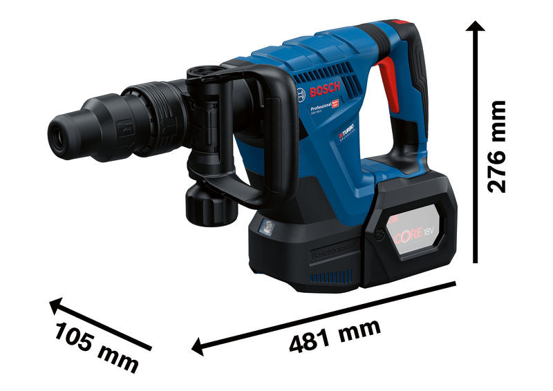 Martelo Demolidor Bosch GSH 18V-5 + L-Boxx (somente a ferramenta)