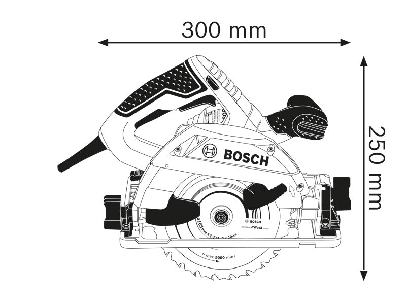 Bosch GKS 55+ GCE + FSN 1400 Profesional