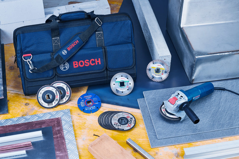 Bosch Kit GWX 750-115 and X-LOCK discs