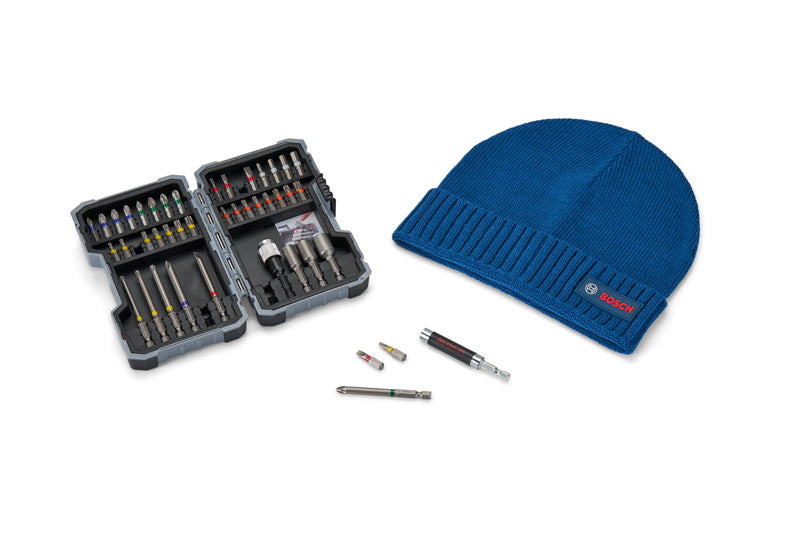 Bosch 43-piece Screwdriving Set with Beanie