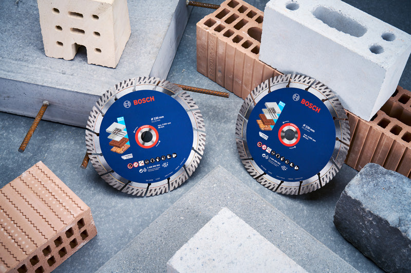 Bosch Kit 2 EXPERT Multimaterial diamond discs 230 mm