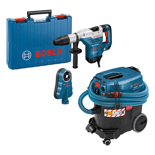 Bosch GBH 5-40 DCE + GAS 35 M AFC + GDE 68 Profissional