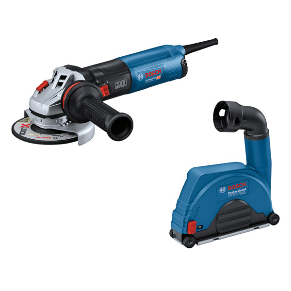 Bosch GWS 14-125 + GDE 115/125 FC-T Professional