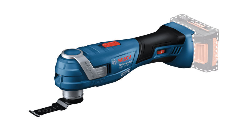Kit combinado Bosch (Kit de 5 ferramentas de 18 V: GSR 18V-65 + GDX 18V-285 + GKS 18V-57-2 + GOP 18V-34 + GST 18V-125 S + 2x 5.0Ah + GAL 12V-18V-80 Professional)