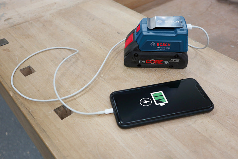 Suporte de bateria Bosch GAA 18V-48