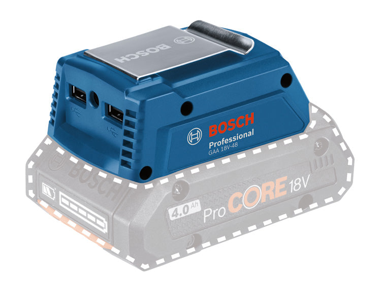 Suporte de bateria Bosch GAA 18V-48