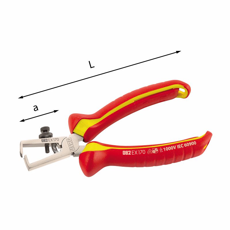 Alicate de descarnar fios USAG (082 EX) - 1000 V
