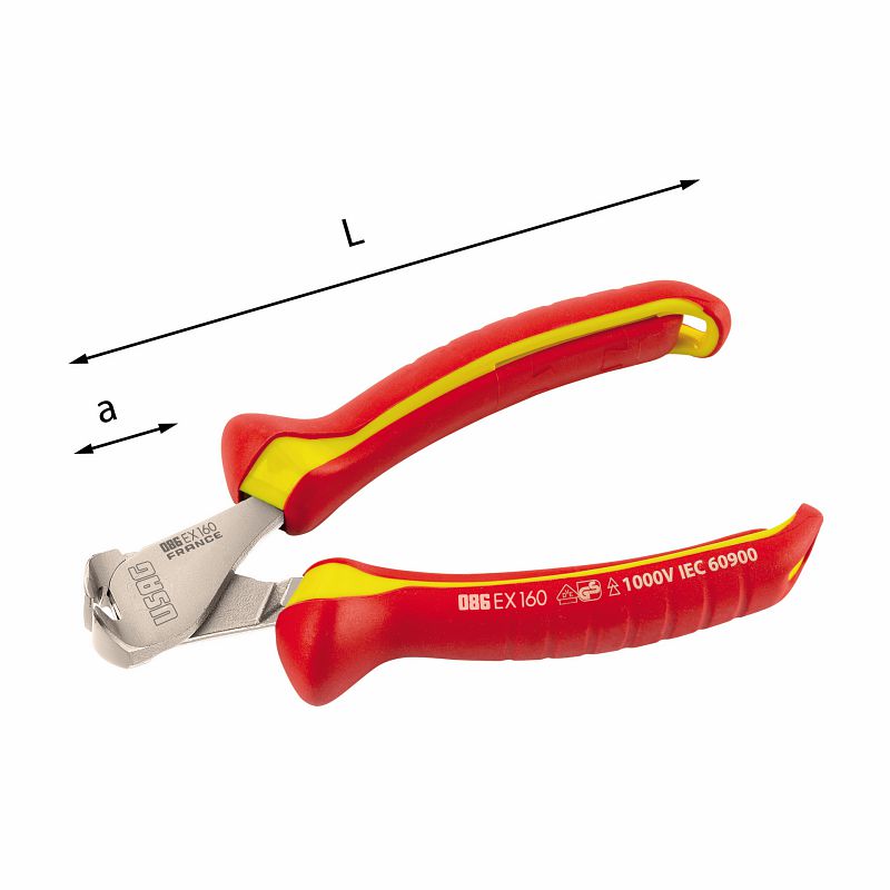 Alicate de corte final USAG (086 EX) - 1000 V