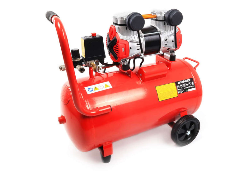Air Compressor, Monoblock, 50L, 2HP, 2 Heads - MADER®