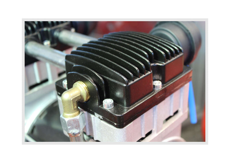 Compresor de aire monobloque, 100L, 2hp, silencioso - MADER®
