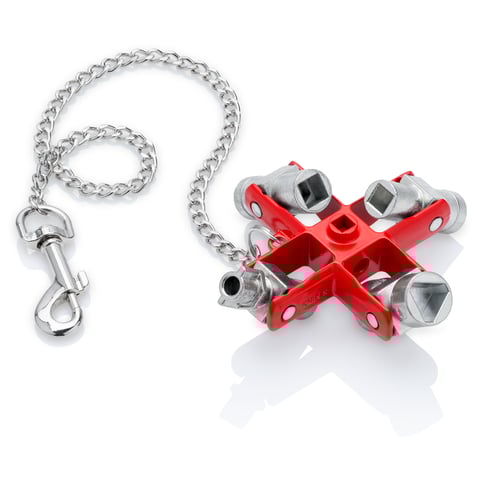 Knipex (00 11 06) Universal Key For all standard cabinets and shut-off systems