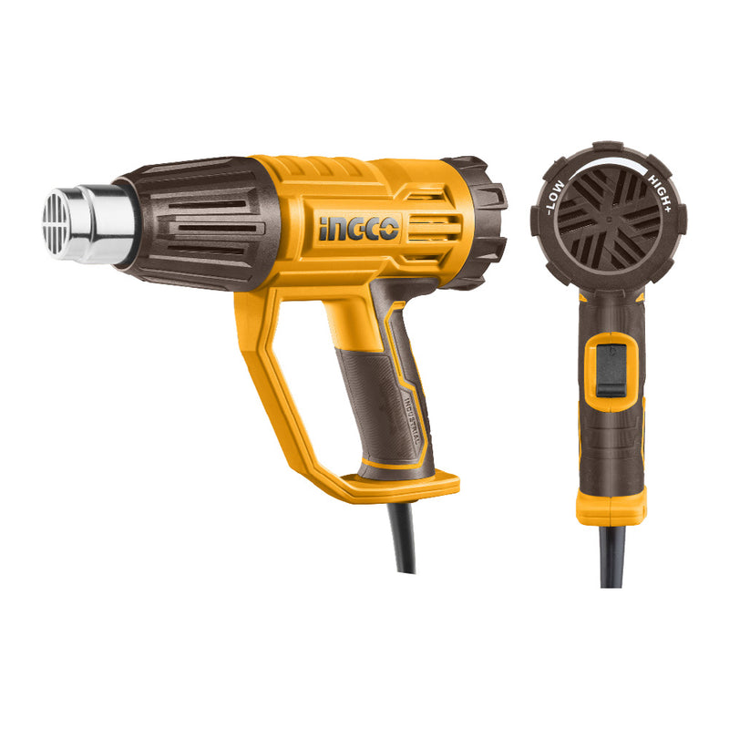 Pistola de calor ajustable INGCO (HG200047) de 2000 W