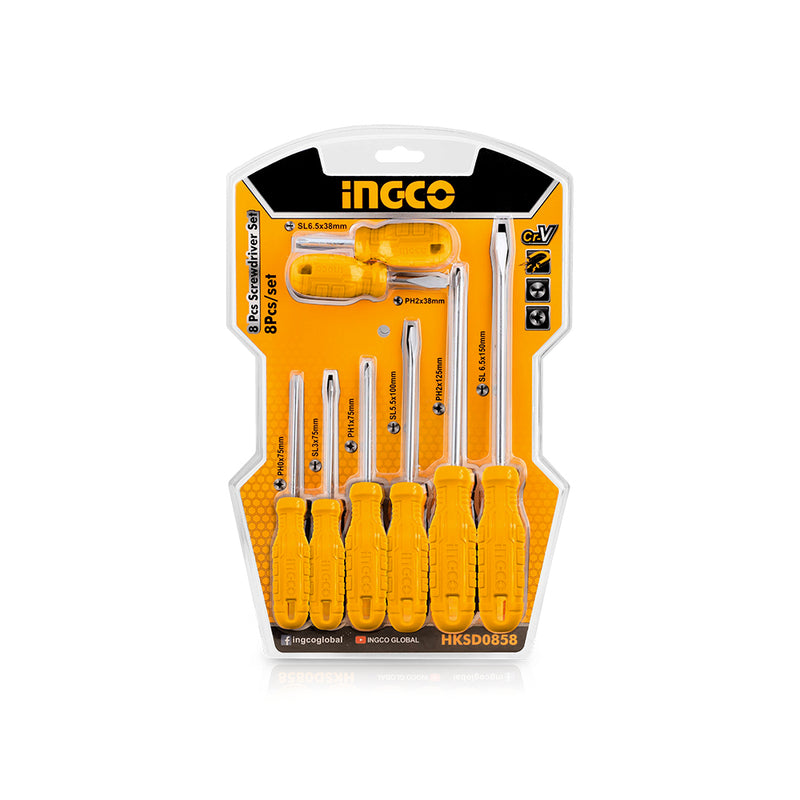 INGCO (HKSD0858) Mixed Set Of 8 Keys