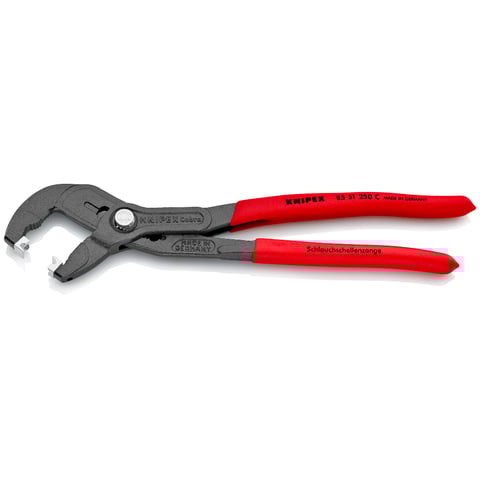 Knipex (85 51 250 C) Hose Clamp Pliers For Click clamps