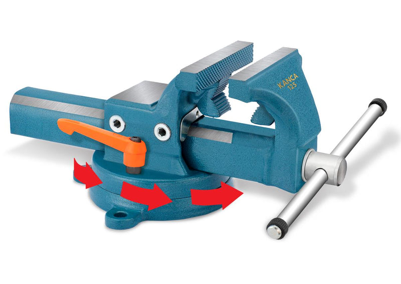 Base Giratória para Torno de Bancada Kanca FORTISSIMO