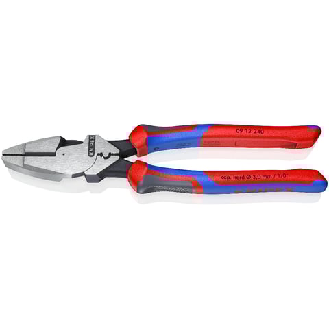 Alicate de eletricista Knipex (09 12 240) estilo americano