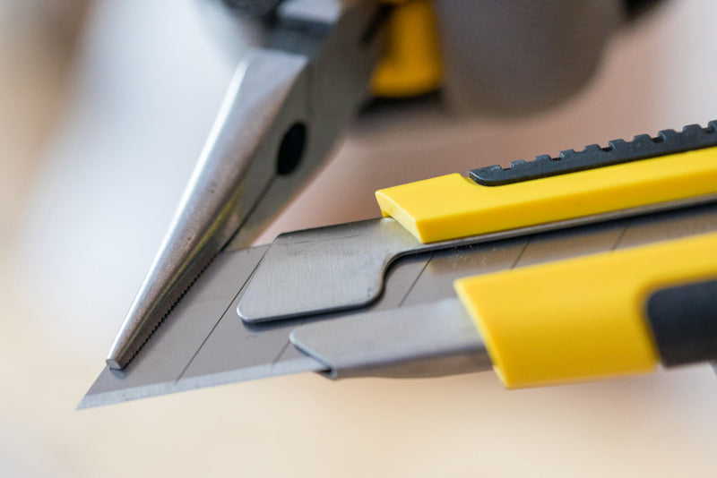 Stanley (1-10-425) Knife DynaGrip 25mm Wheel Lock Snap Off