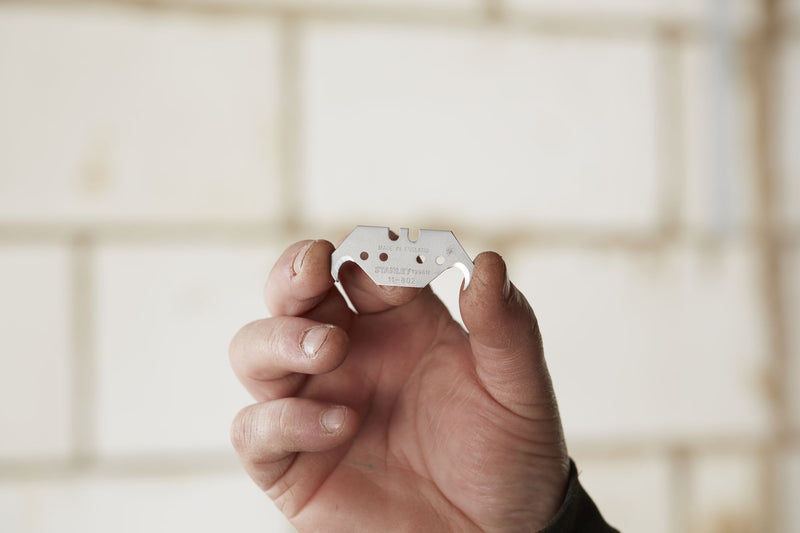 Stanley (2-11-983) 50mm 1996 Trimming Knife Blade Without Holes (10 pc.)