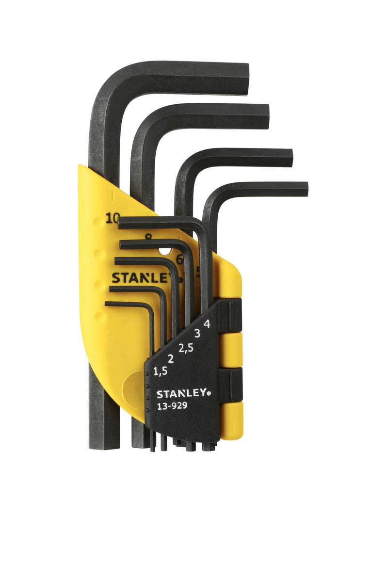 Stanley (1-13-929) 1.5mm - 10mm Short Hex Key Set (9 pc.)