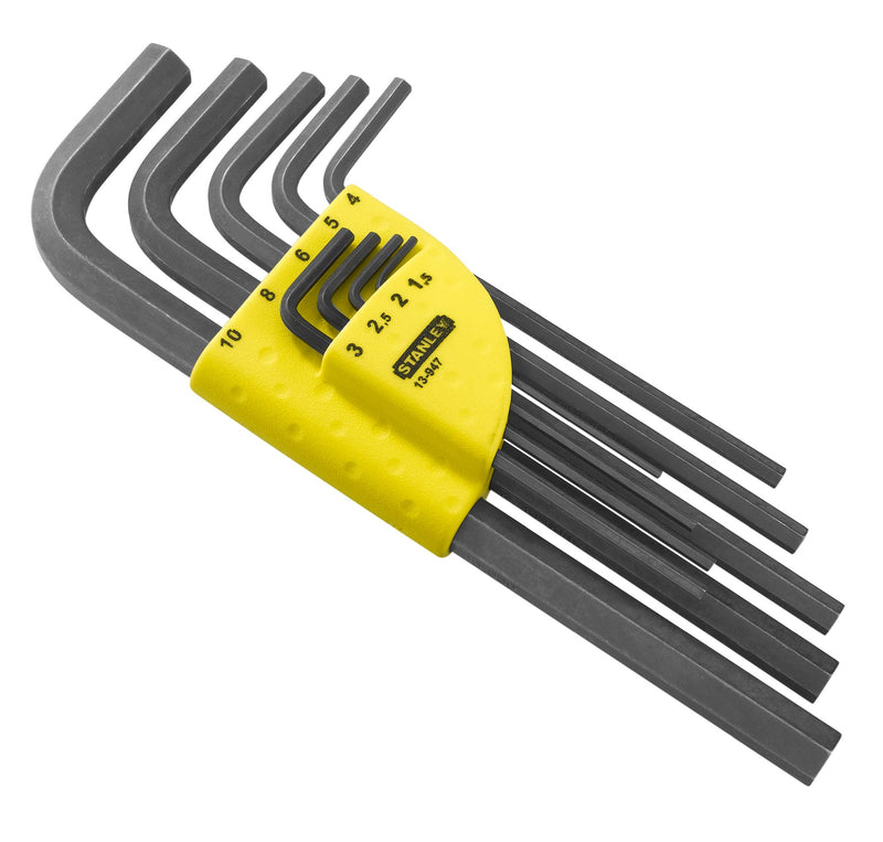 Stanley (1-13-947) Metric Long Hex Key Set (9 pc.)