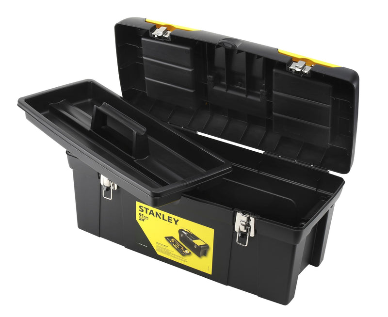Stanley (1-92-067) 24 in. Metal Latch Tool Box With Metal Latches