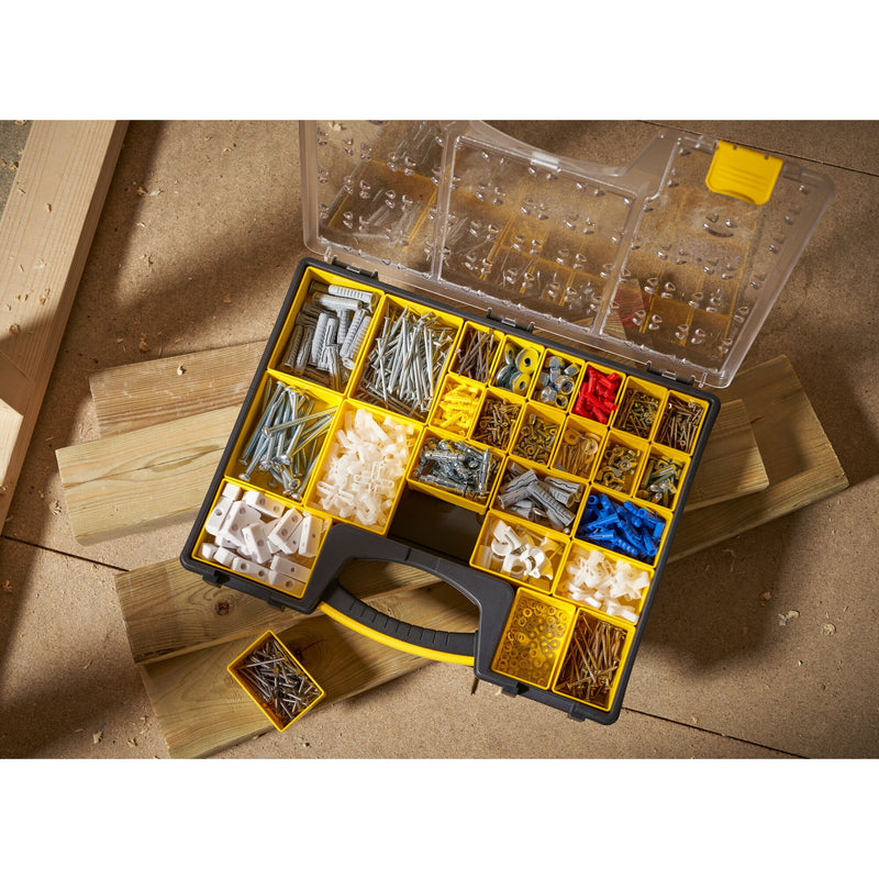 Stanley (1-92-748) Organizador raso de 25 compartimentos