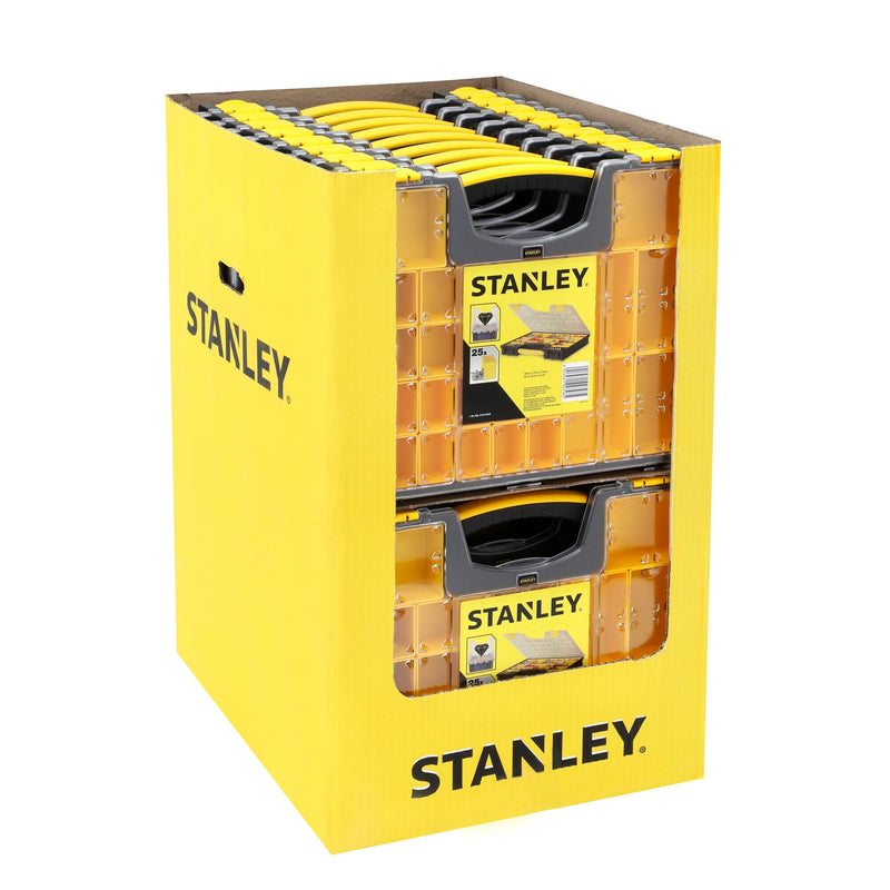 Stanley (1-92-748) Organizador raso de 25 compartimentos
