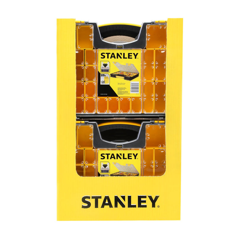 Stanley (1-92-748) Organizador raso de 25 compartimentos