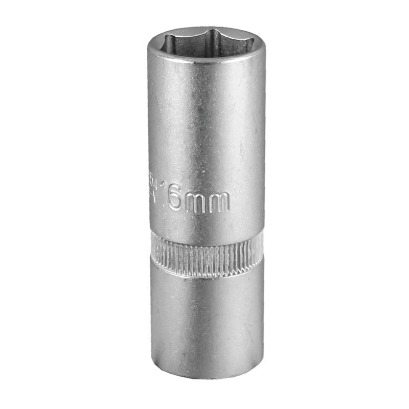 JBM (10054) Llave de vaso para bujías de 16 mm, 1/2"