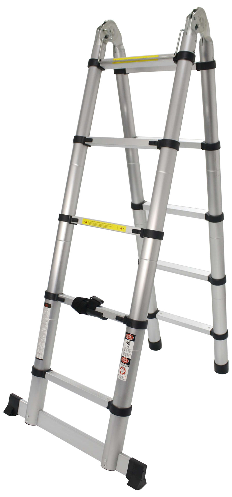 Escalera extensible articulada 5+5S de aluminio - MADER®