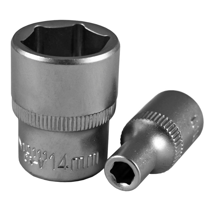 JBM (10110) Hex Socket 1/4" 13mm - Zinc Plated