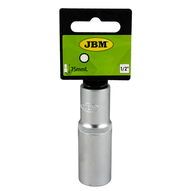 JBM (10152) 1/2" XZN Sockets 75mm Lenght 14mm