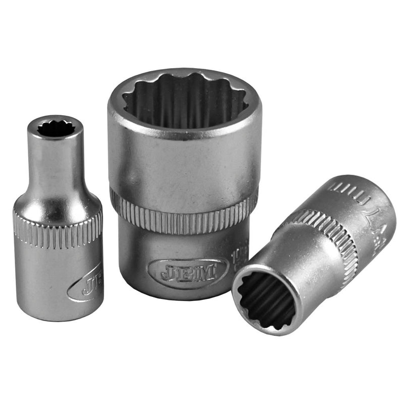 JBM (10182) 1/4" XZN Short Socket 4mm