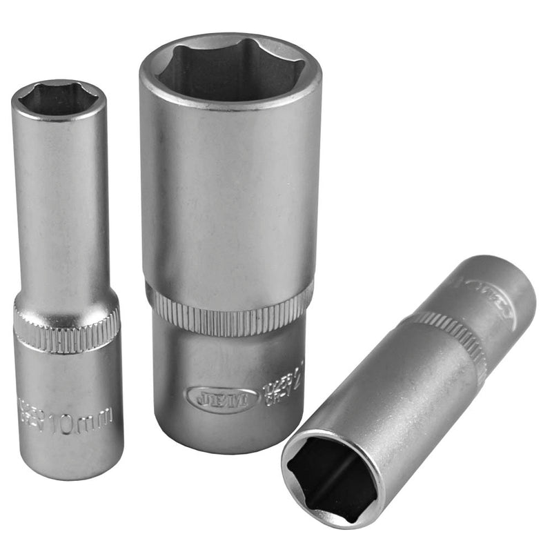 JBM (10250) 3/8" Long Hex Socket, 10mm
