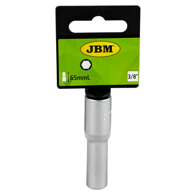 JBM (10255) 3/8" Long Hex Socket, 15mm