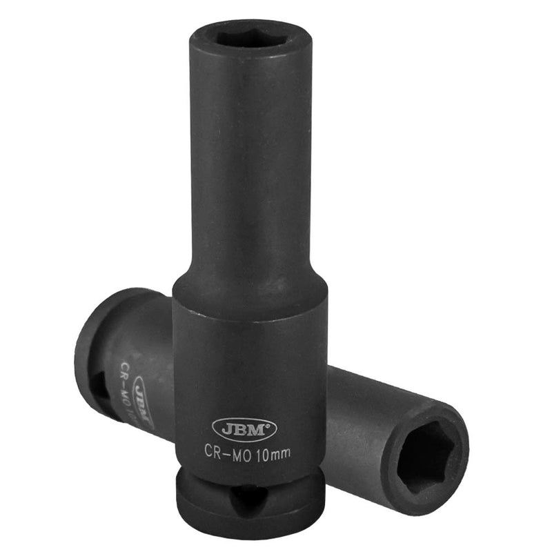 JBM (12061) Long Impact Socket Hex. 1/2" 10mm