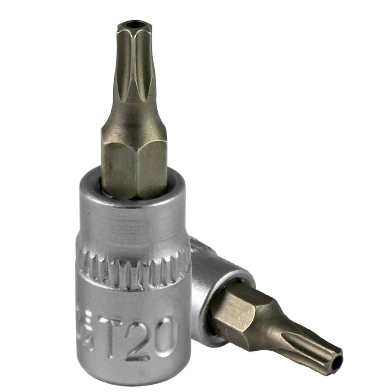 JBM (10277) Screwdriver Bit Sockets Double TX-TP T27 1/4"