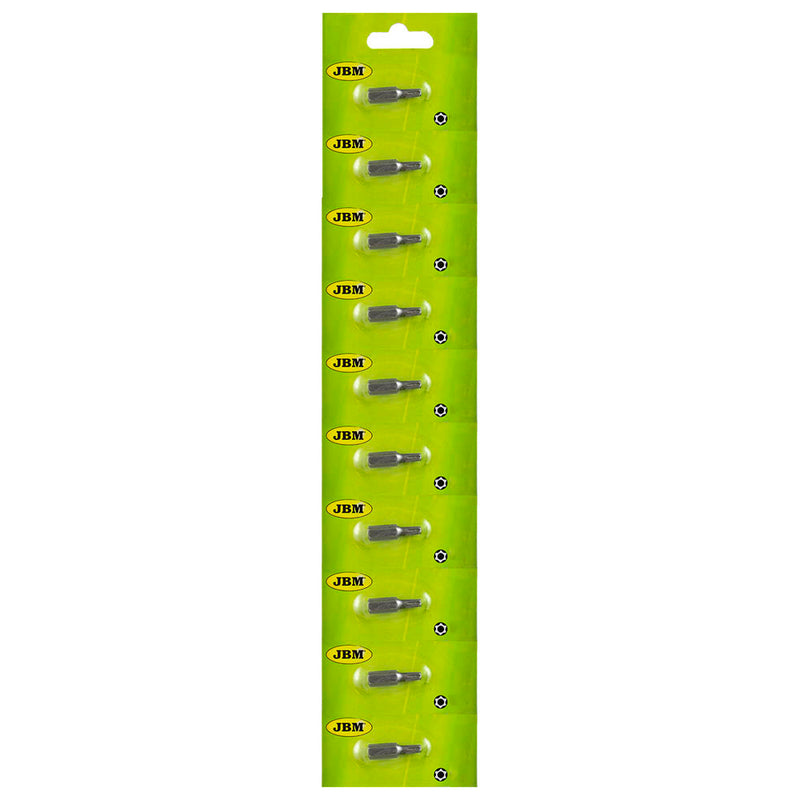 JBM (10301) M6 Allen Bit of Tamperproof Torx 27