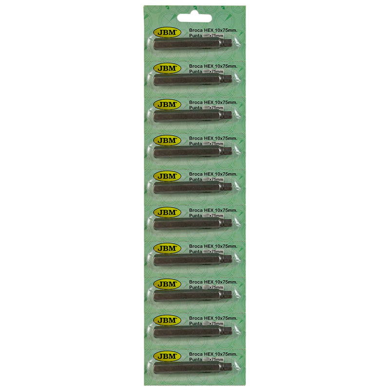 JBM (10375) Hexagonal Drill Bit 75mm - 4mm