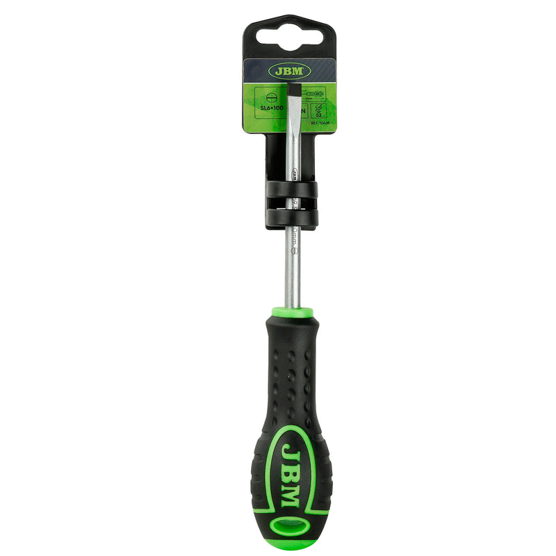 JBM (10469) Slotted Screwdriver - 6x100